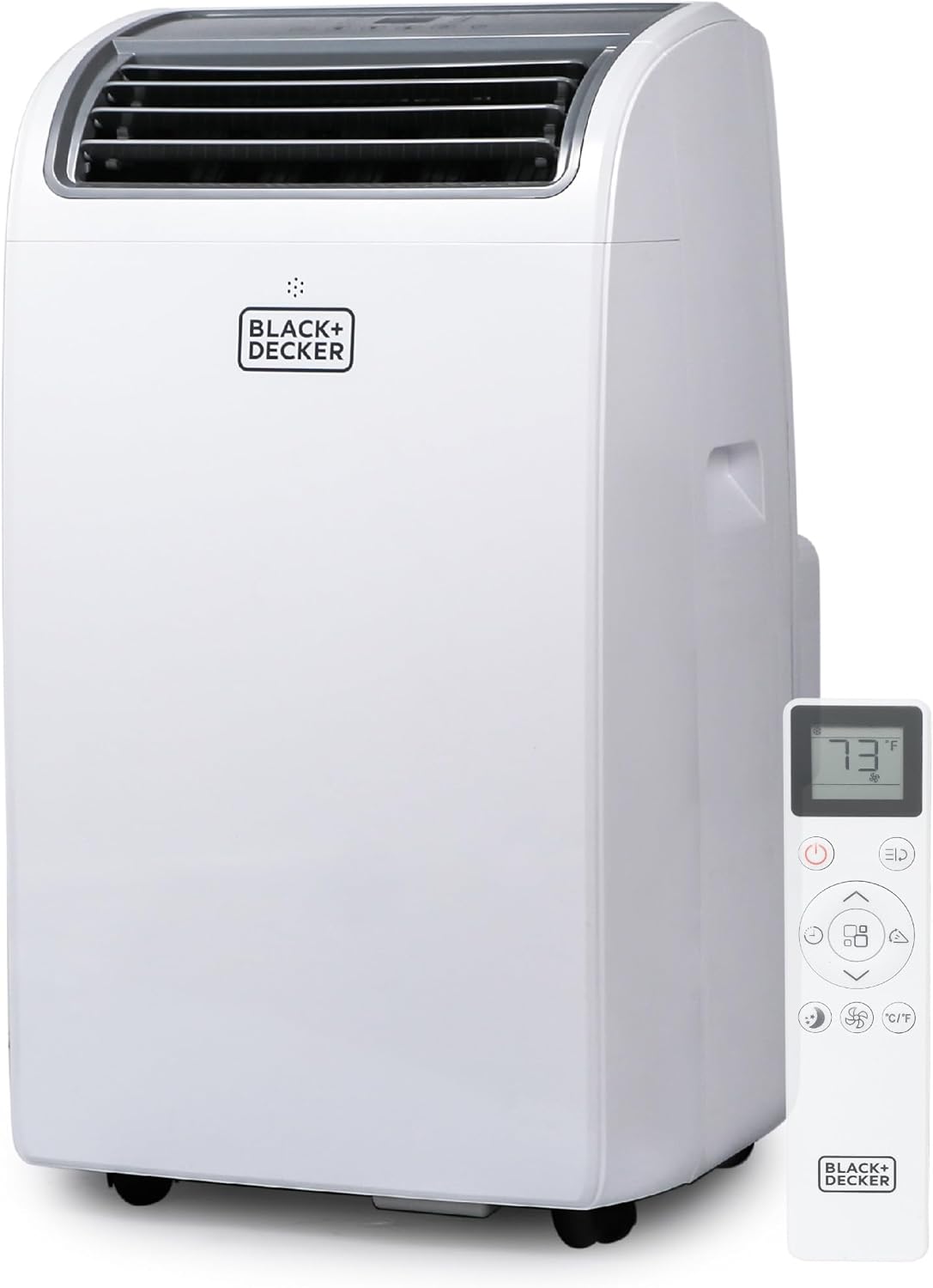 14,000 BTU Smart 3-in-1 Portable Air Conditioner — Cooling, Fan & Dehumidifier, Follow-Me Remote, 24hr Timer, Window Kit Included