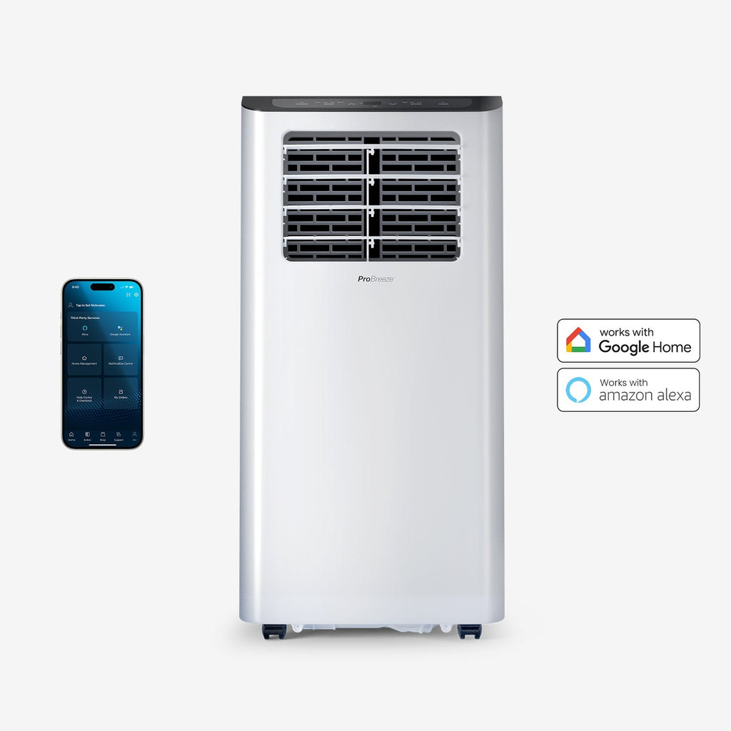 Refurbished - 14,000 BTU 3-in-1 Portable Air Conditioner with Dehumidification Function - Smart Wifi App