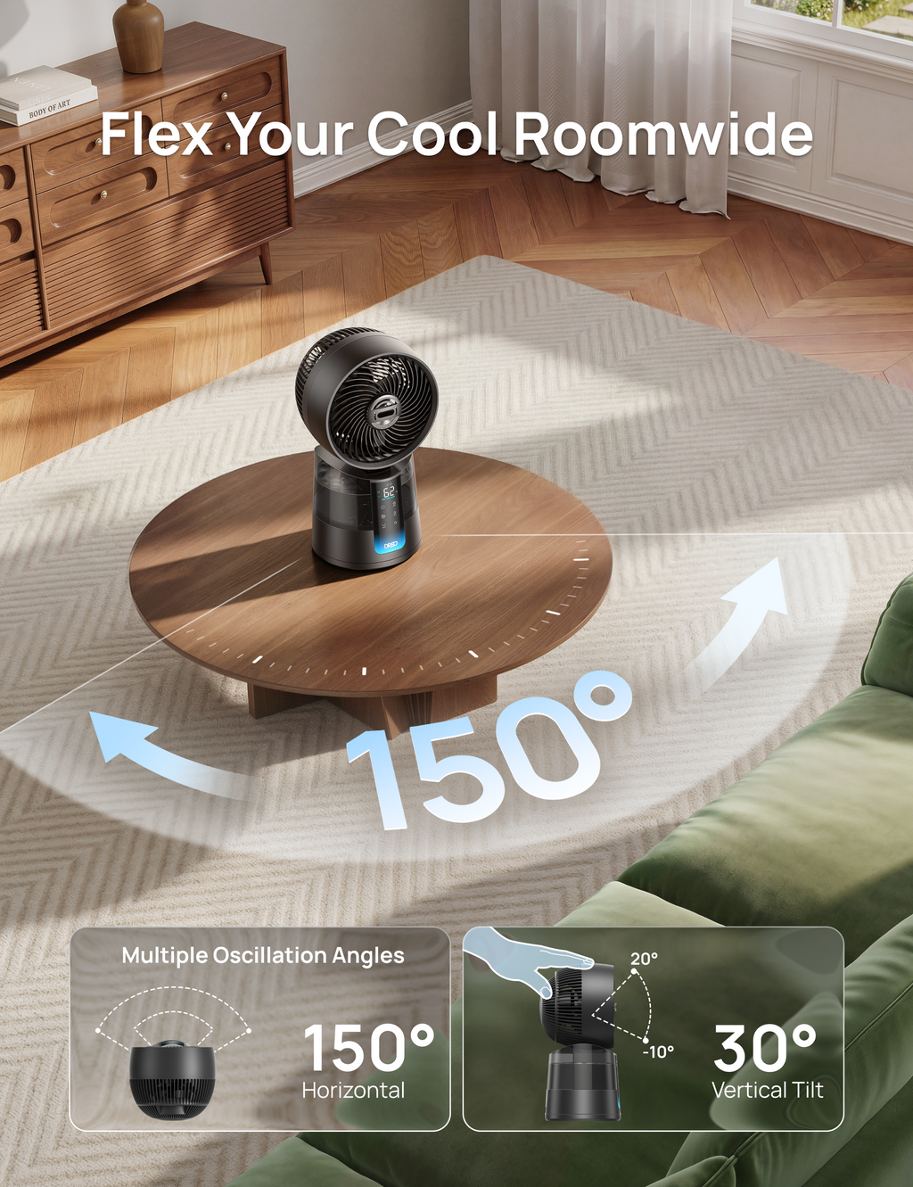 TurboCool™ Misting Fan 516S